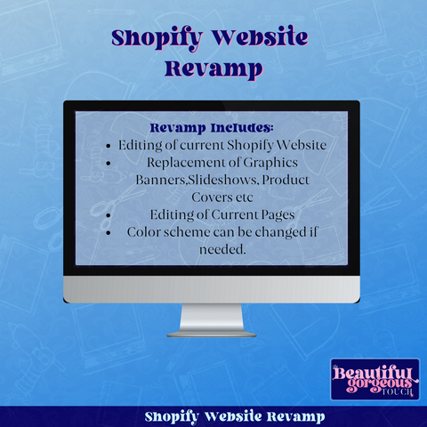 Shopify Website Revamp