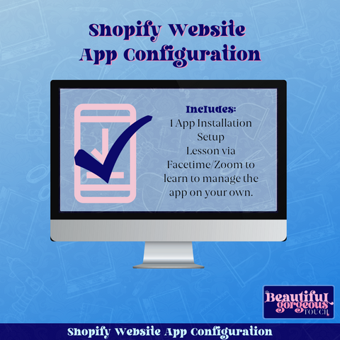 Shopify Website App Configuration