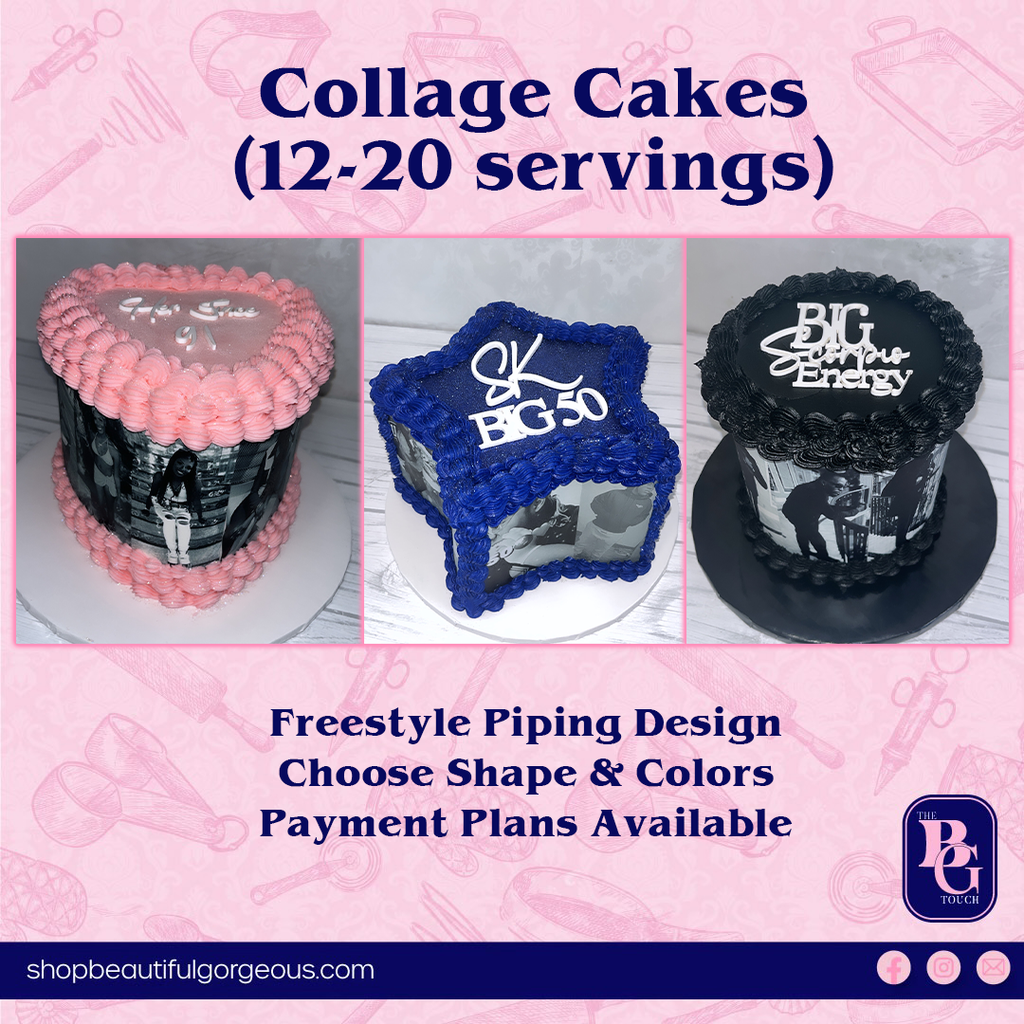 Callage Cake Cake With Photo Collage