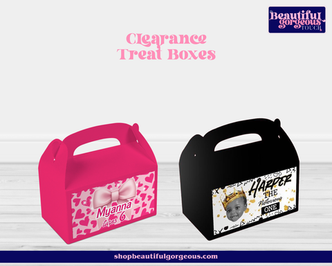 Clearance Treat Boxes