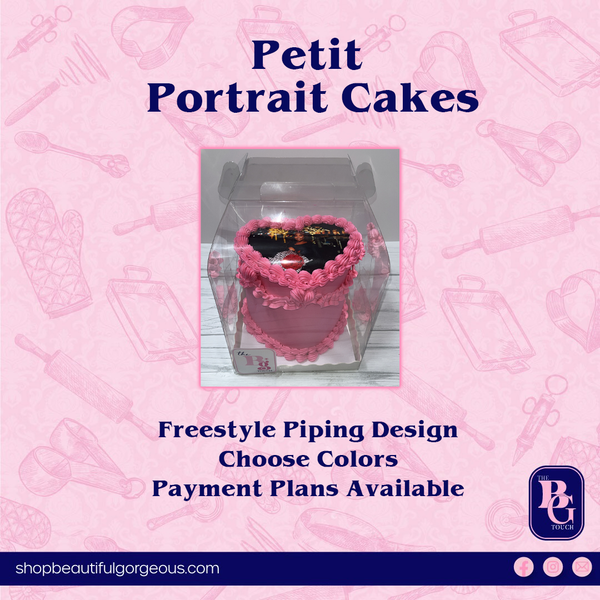 Petit Portrait Cake